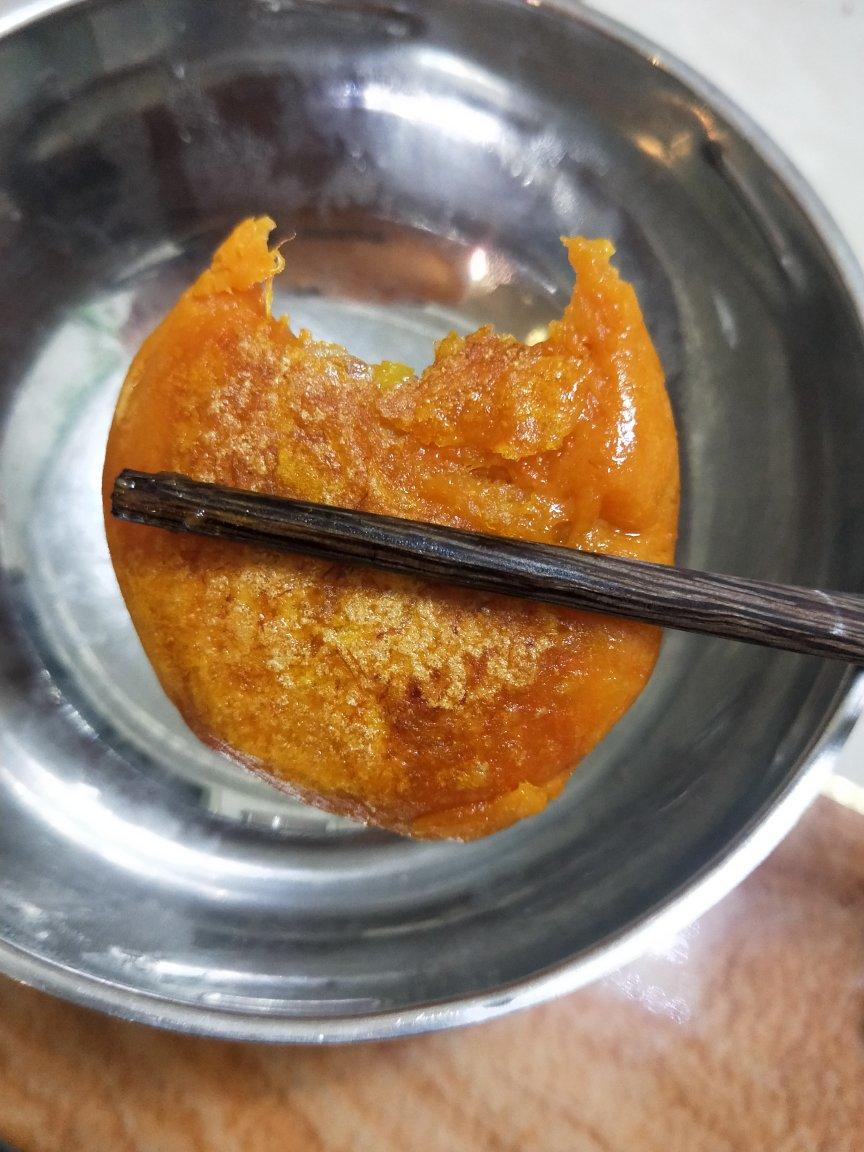 糯叽叽的南瓜饼