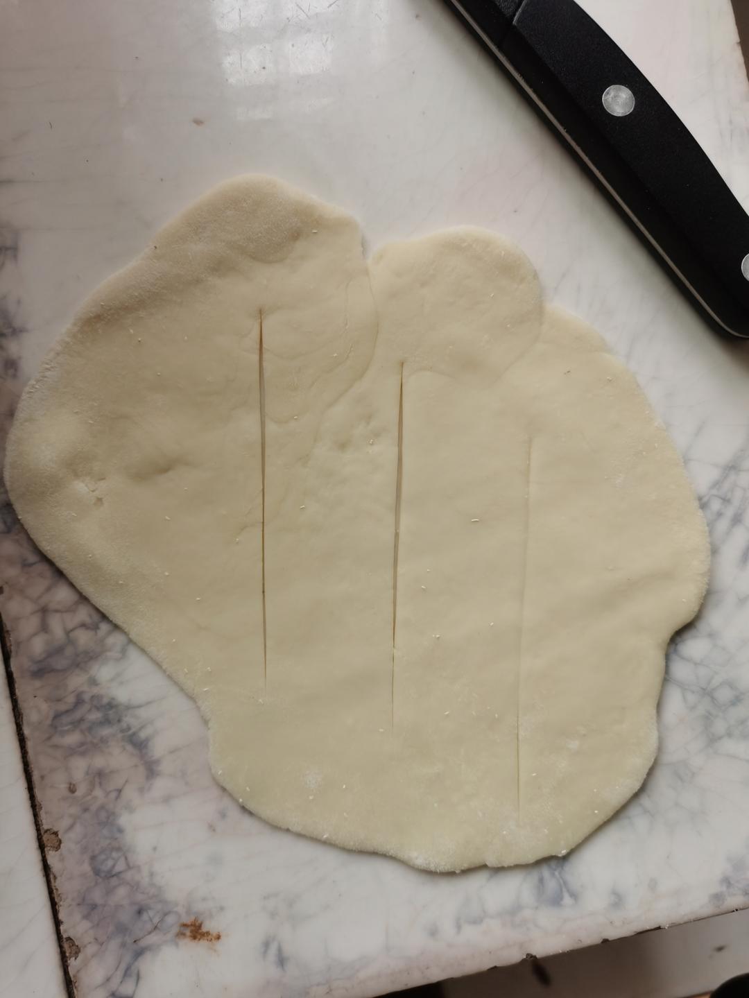 外酥内软「炸油饼」暄软好吃😋😋😋