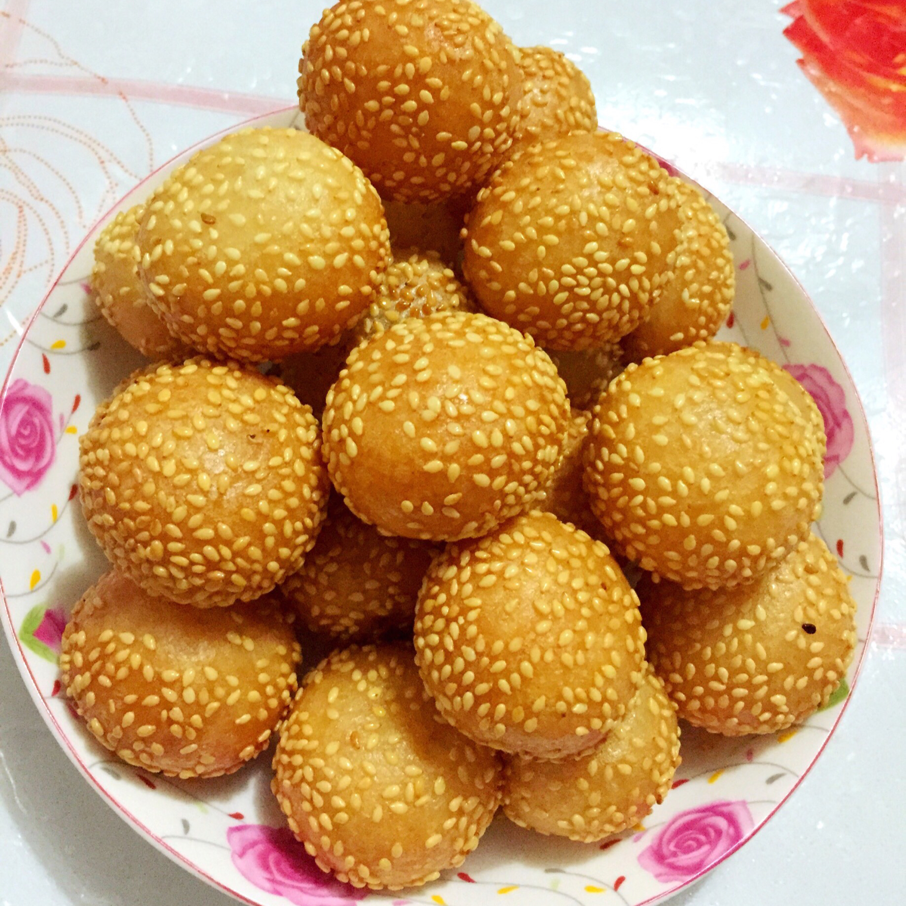 空心麻团..麻元