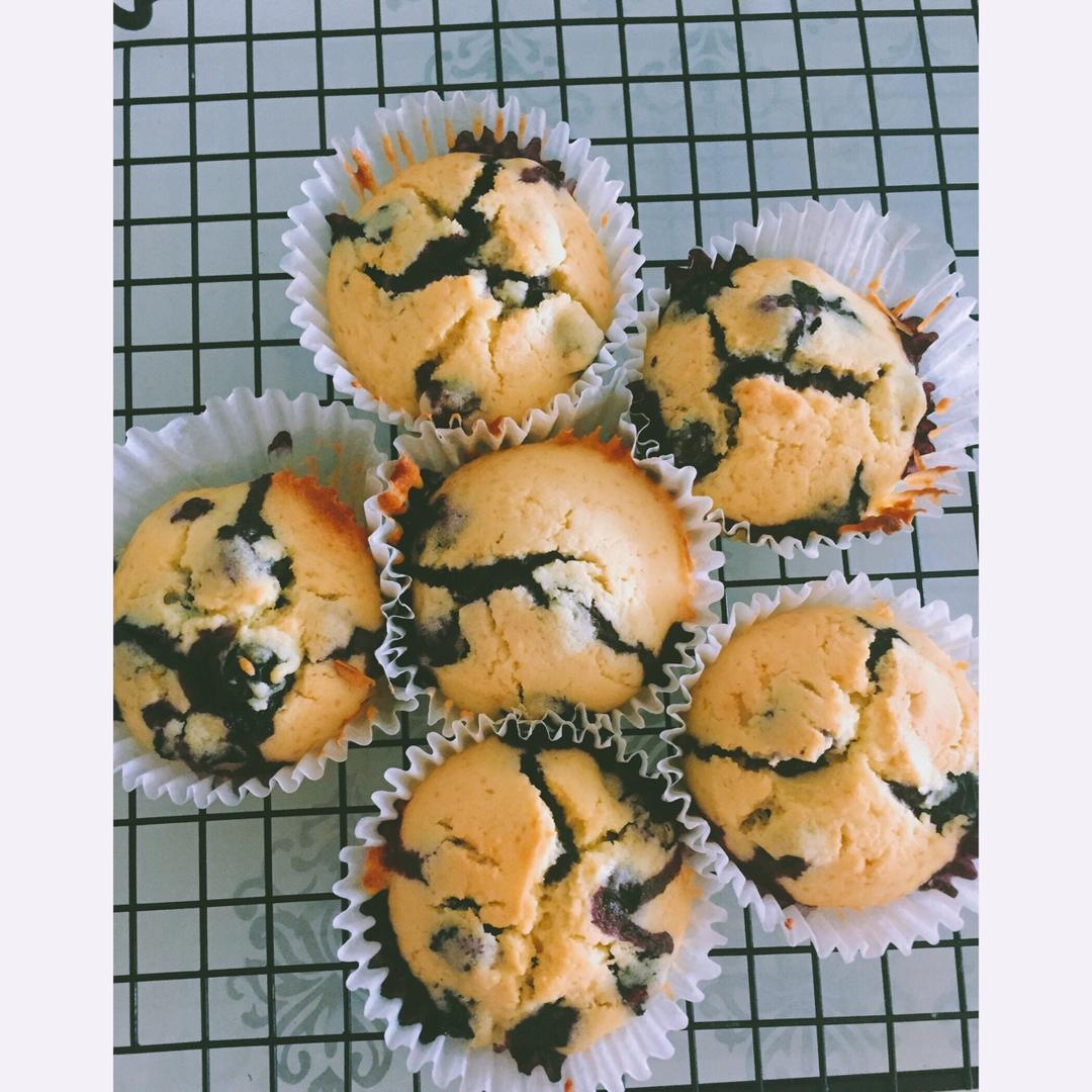 蓝莓玛芬蛋糕 Blueberry Muffin