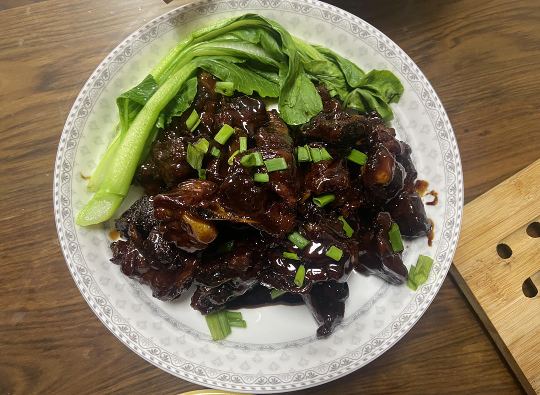 糖醋排骨/糖醋小排（不放油）（12345口诀做出正宗上海本帮）