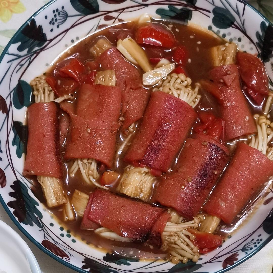 金针菇培根卷