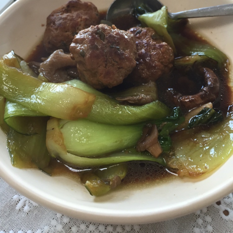 红烧肉圆