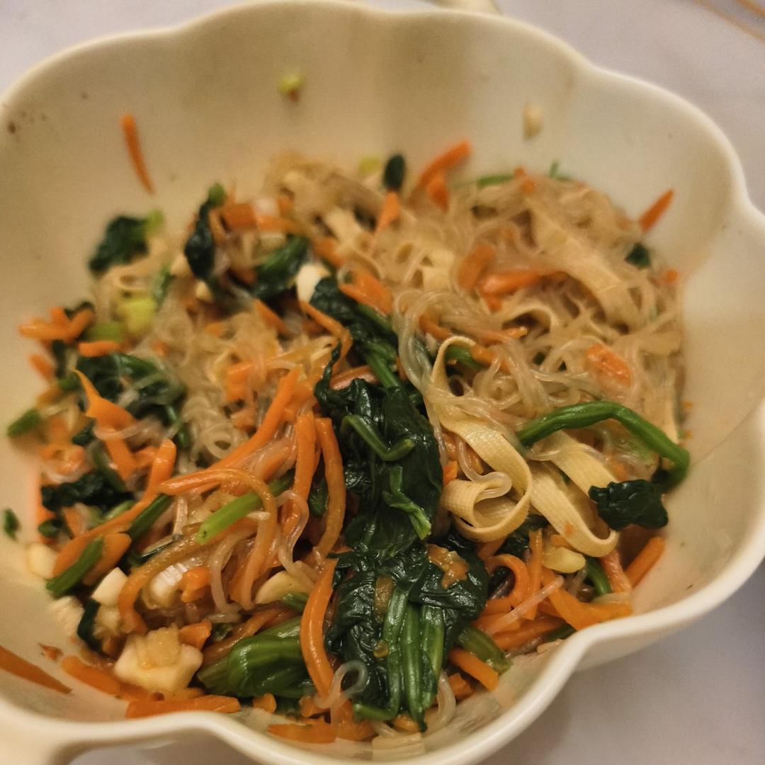 🔥超好吃🔥超简单🔥零失败～凉拌菠菜粉丝