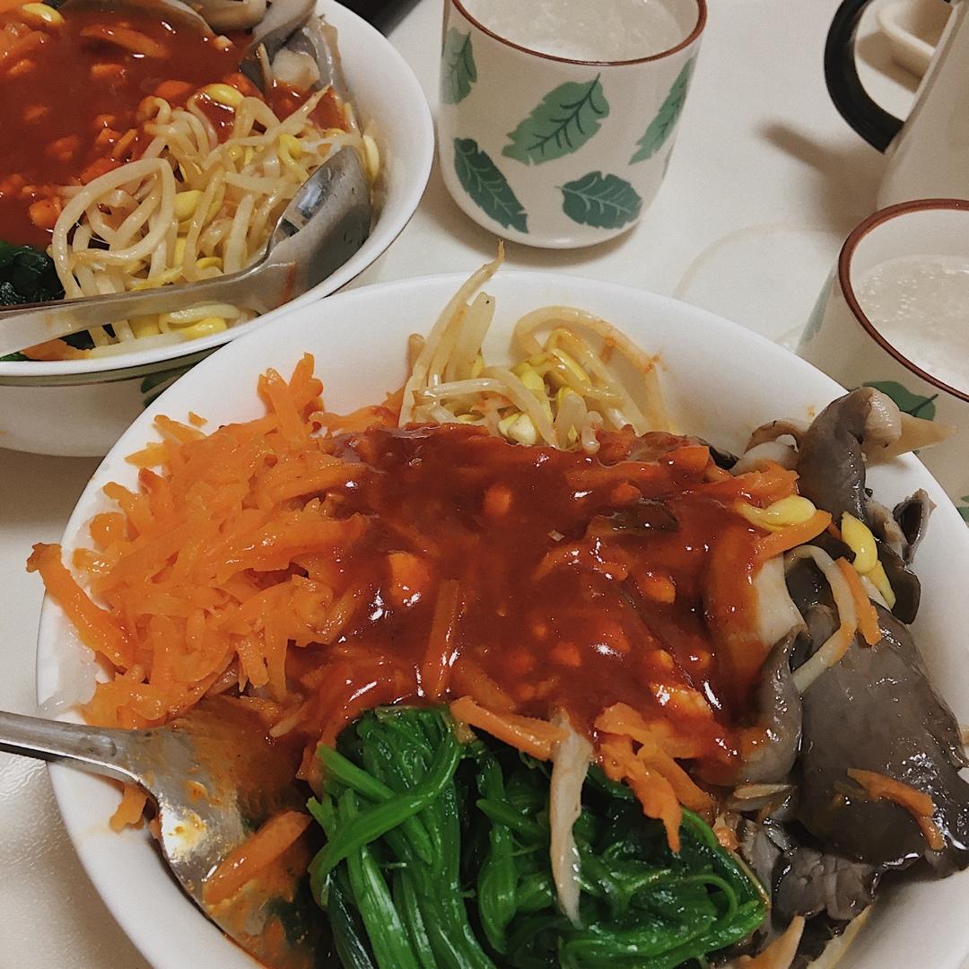 韩式拌饭