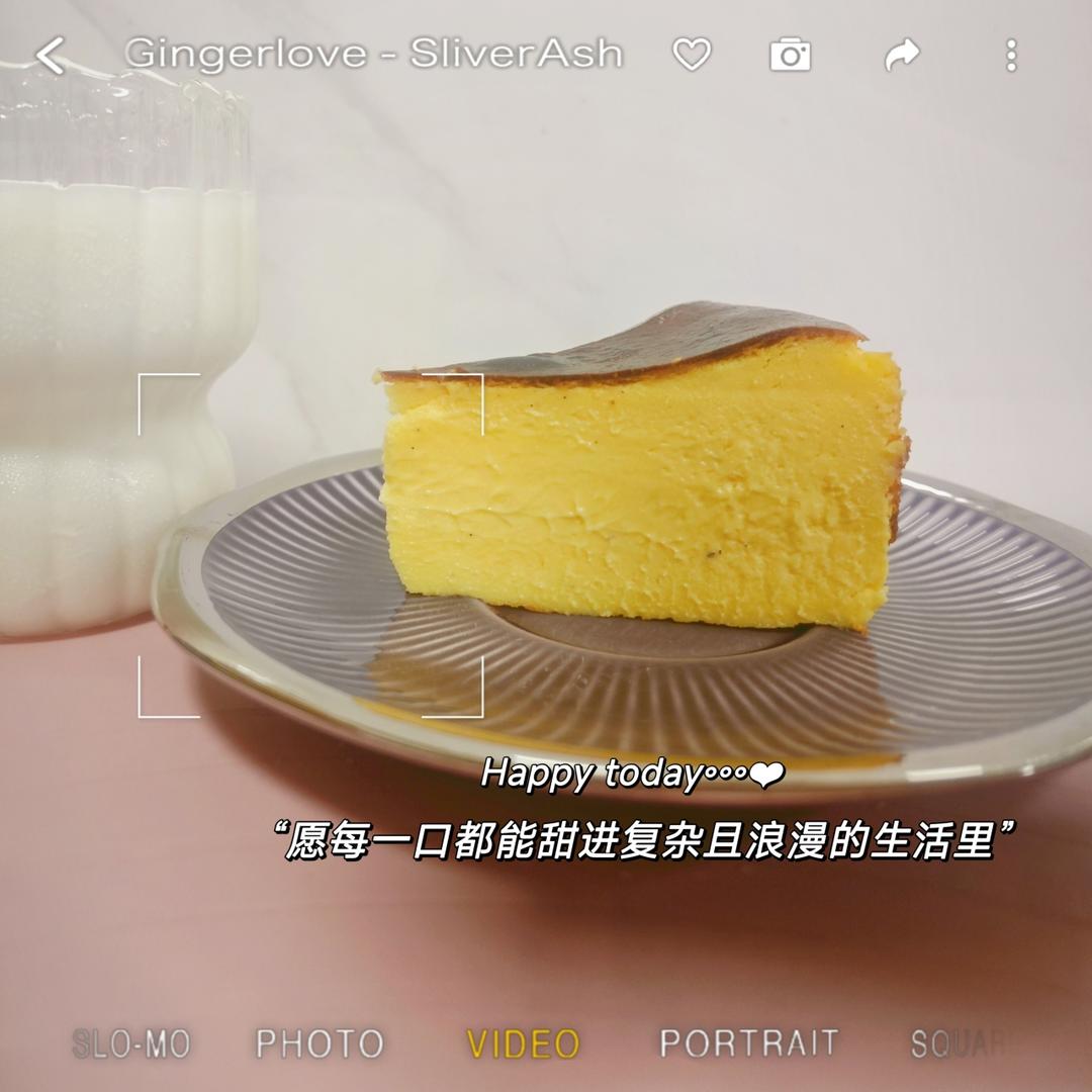 巴斯克芝士蛋糕—零失败—最简单的蛋糕—消耗奶油奶酪—芝士控