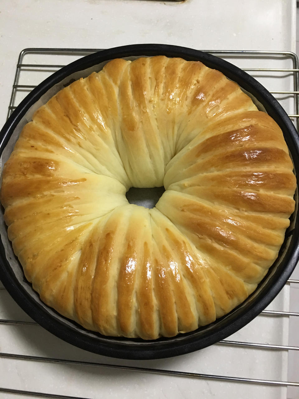 【网红毛线球面包】｜咸蛋黄肉松馅