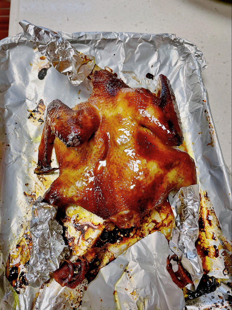 比光明招侍所还好吃的“烤乳鸽”（烤箱版）