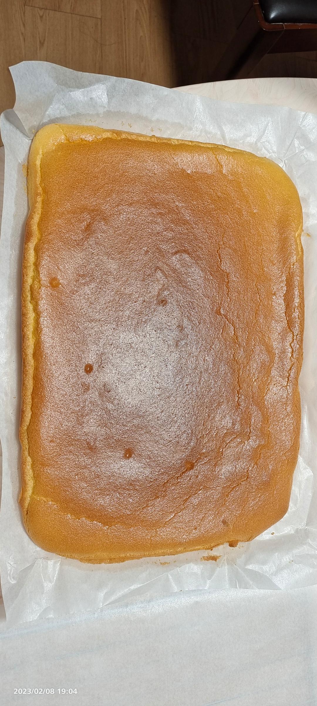 原味基础蛋糕卷(小五卷)