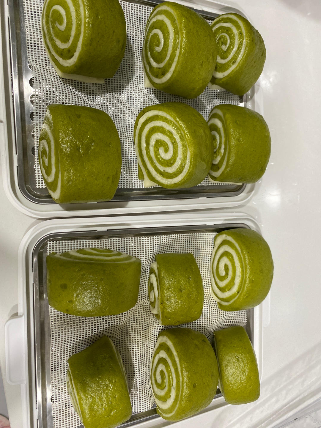 菠菜汁刀切馒头超级小清新