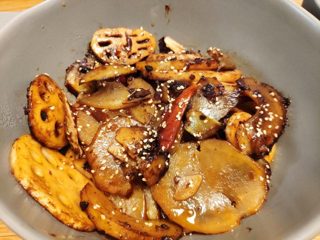干锅藕片