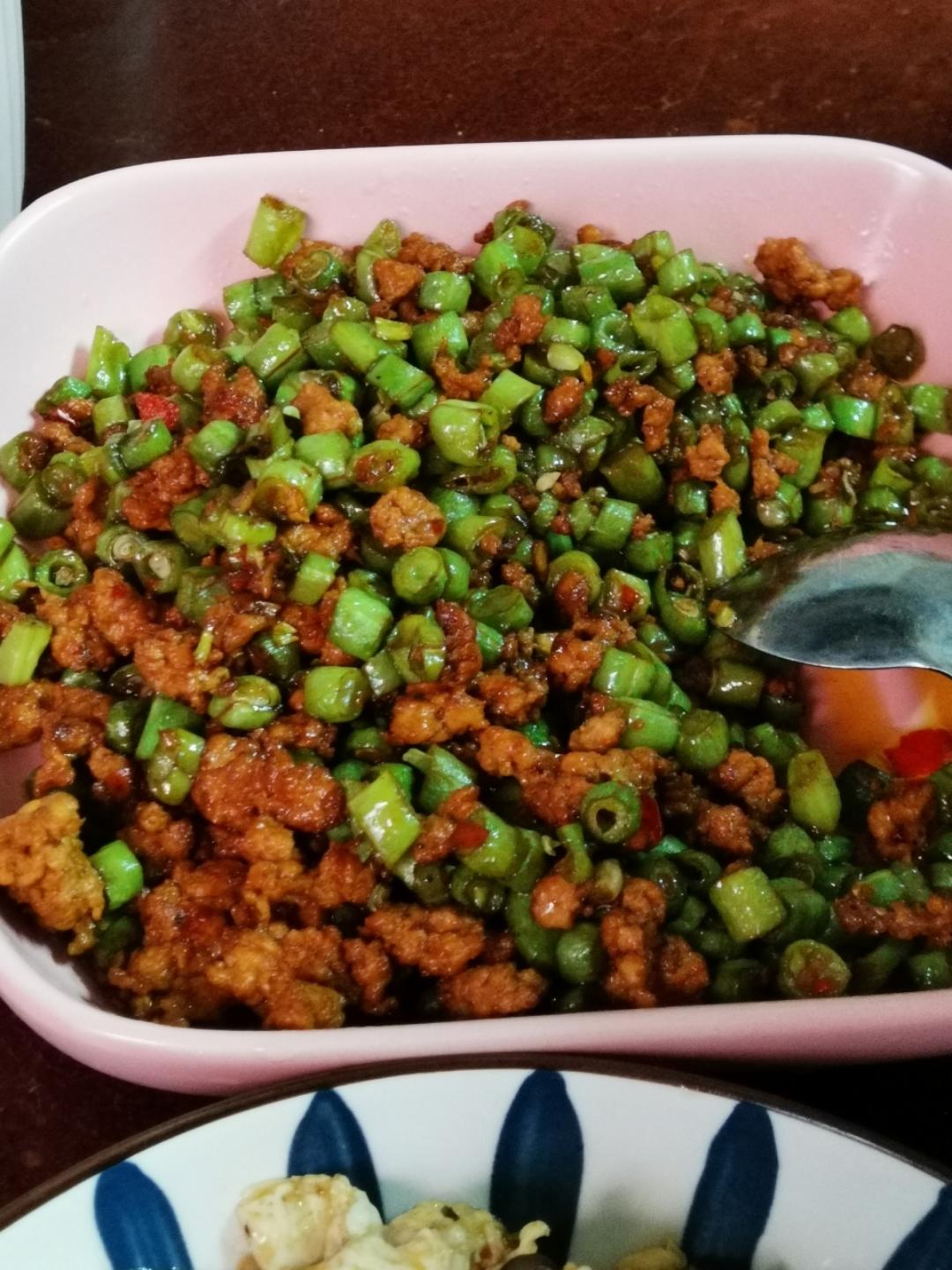 🔥下饭狂魔肉沫豆角/又是三碗米饭