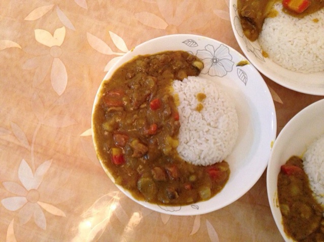 美味咖喱鸡饭
