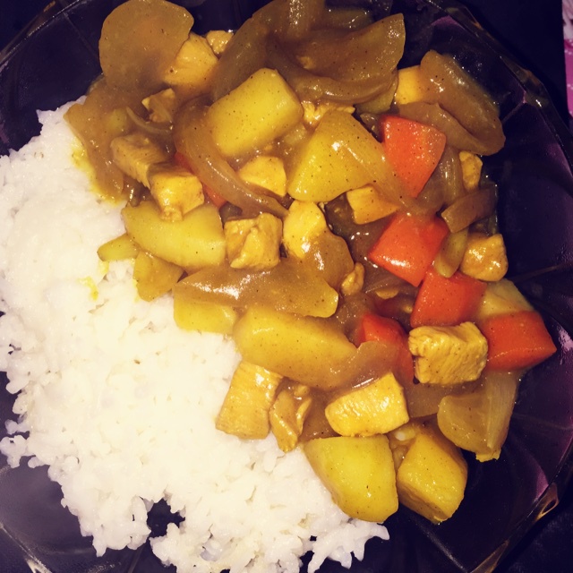 咖喱鸡肉饭