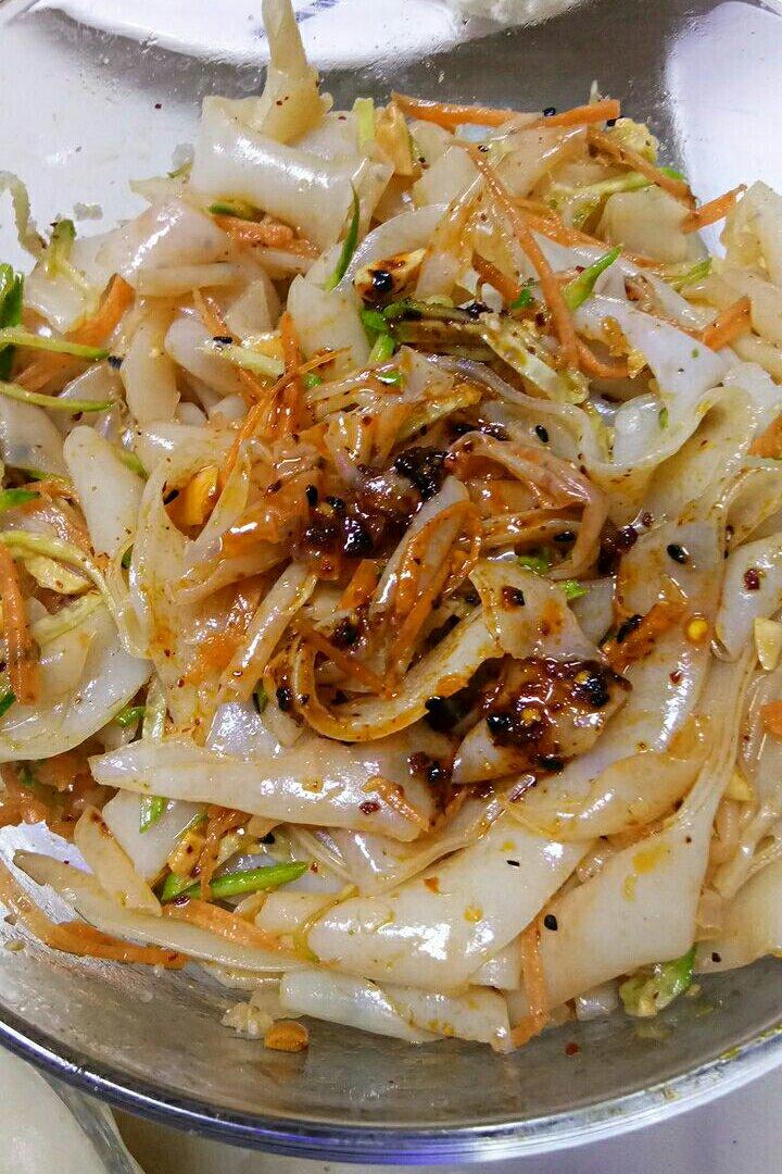 小拜拜87做的凉皮(不用洗面)