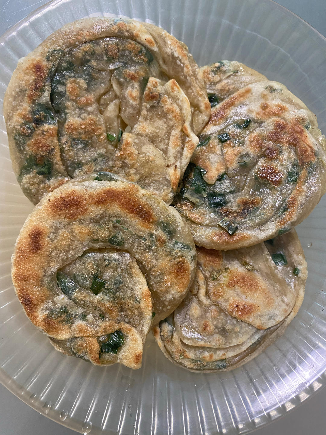 快手懒人版葱油饼❗️㊙️简单易做❗️超级酥脆❗️