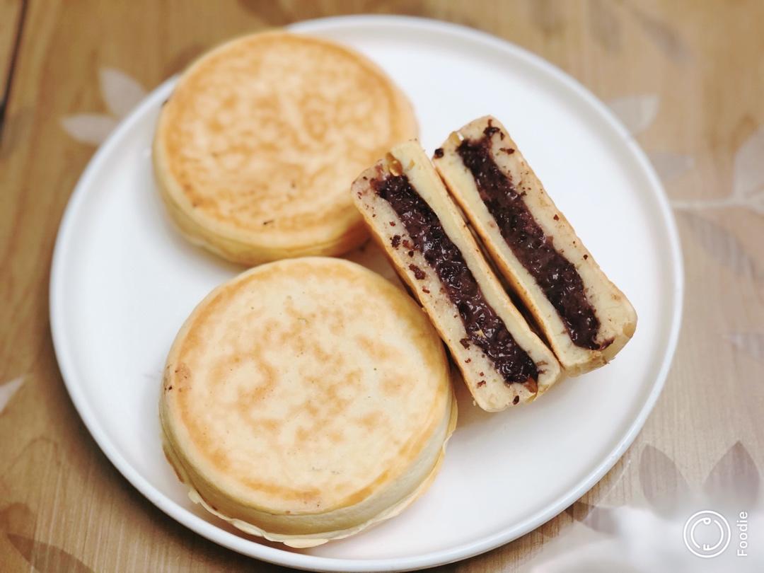 紫薯紫米车轮饼