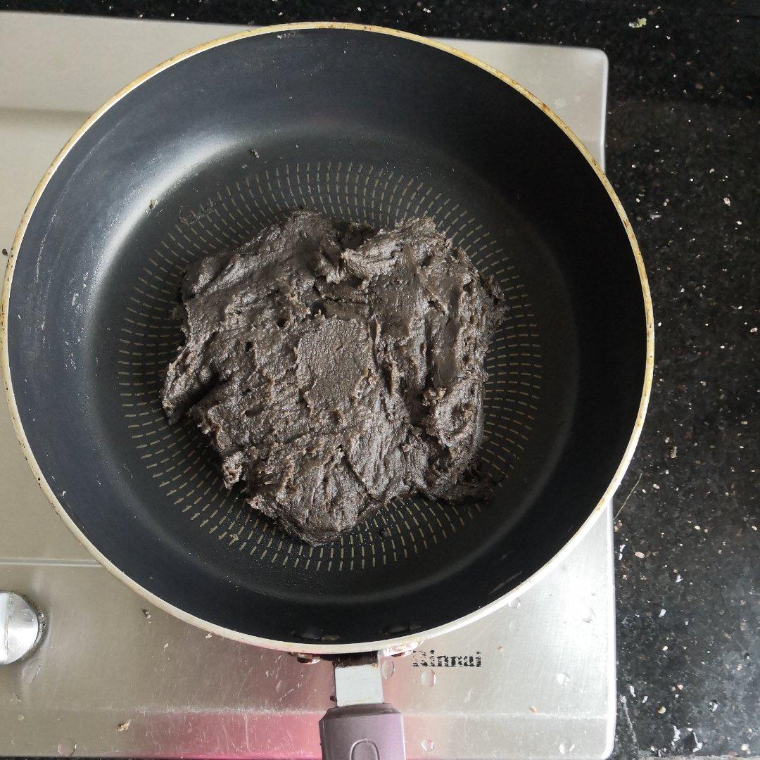 无油芝麻花生馅【可塑型/包汤圆/面包馅料/月饼馅/馅饼/无油馅料/黑芝麻馅】