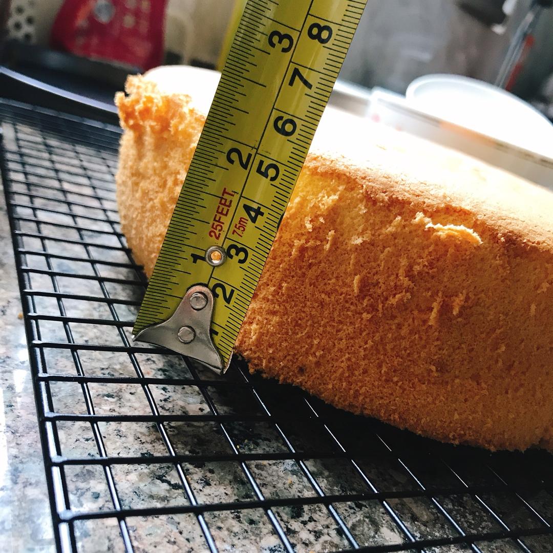 戚风蛋糕8寸超级详细版