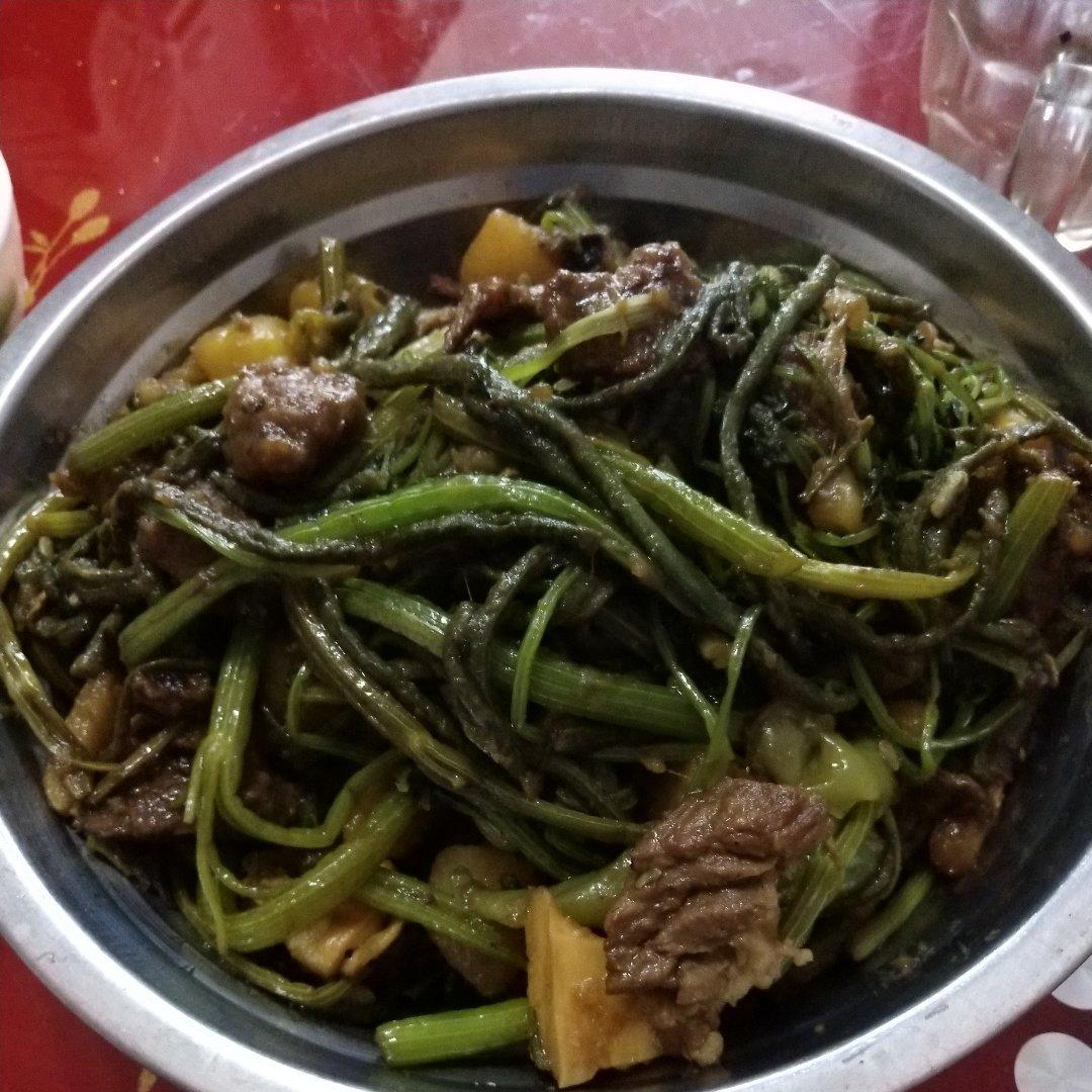 下饭菜东北豇豆咸菜