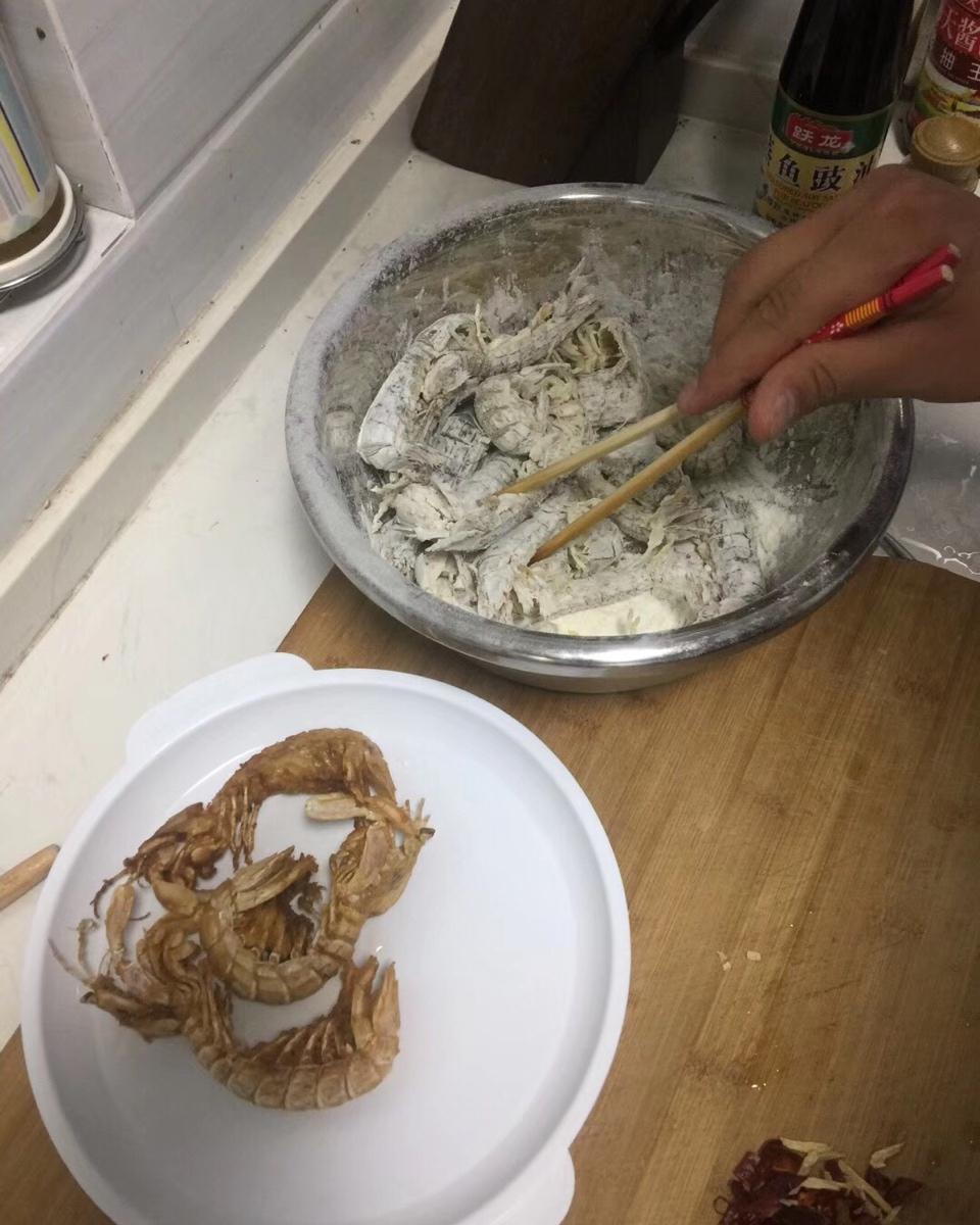 椒盐皮皮虾