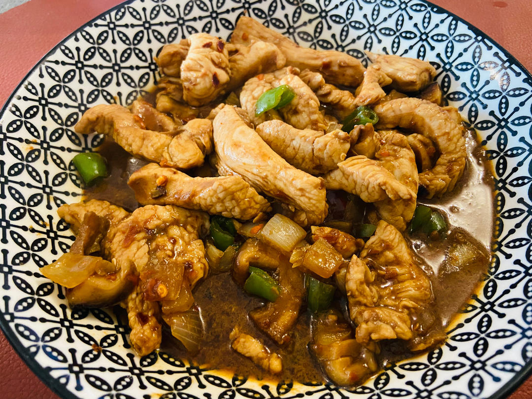 辣炒鸡胸肉，快手菜超下饭
