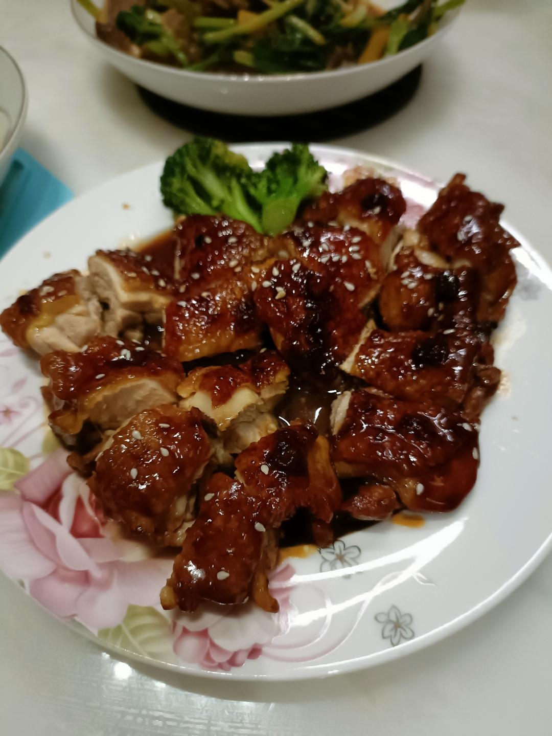 照烧鸡腿饭