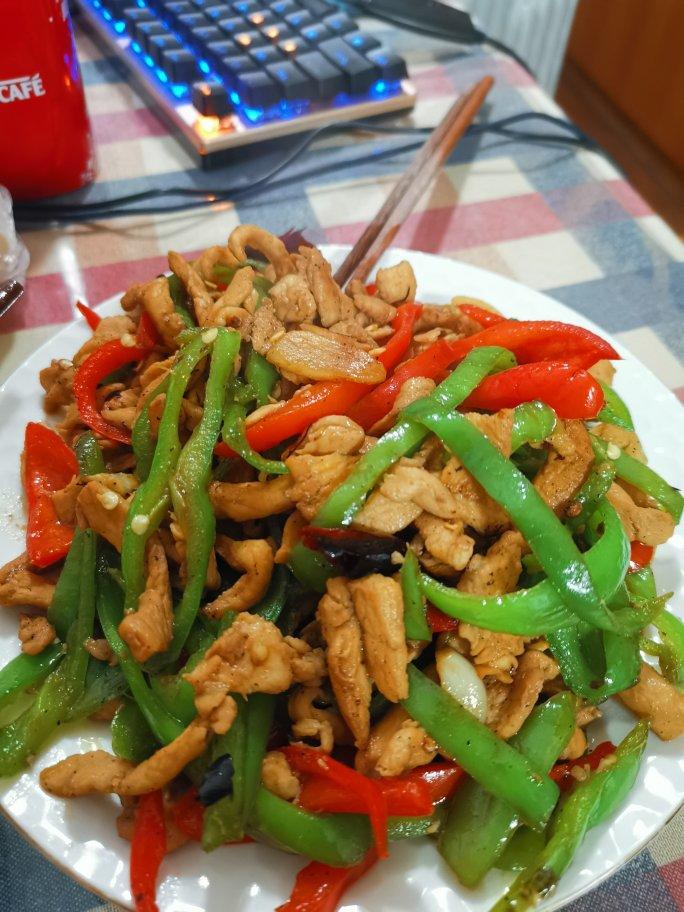 辣炒鸡胸肉，快手菜超下饭