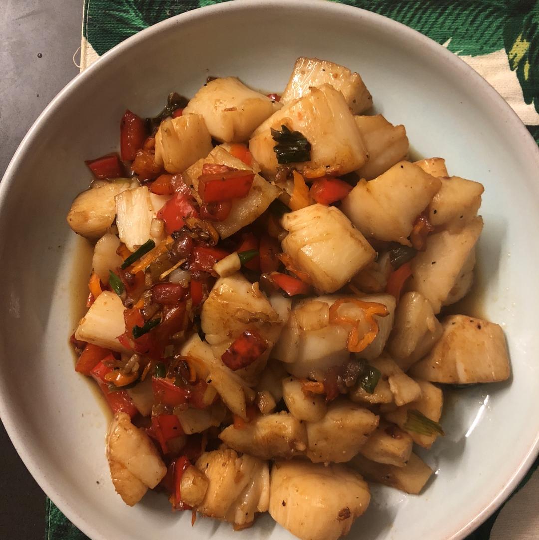 葱爆扇贝