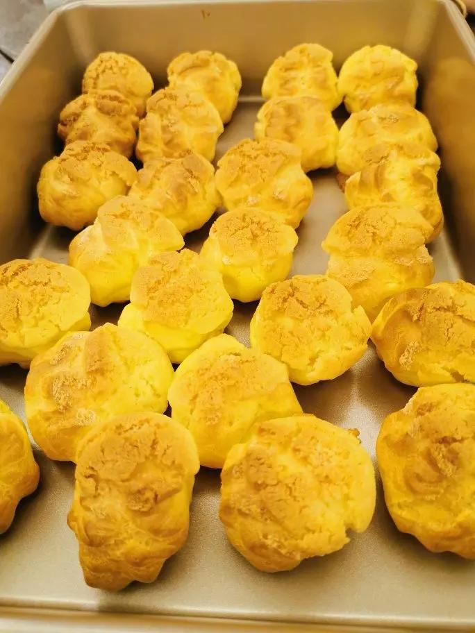 十分美味的酥皮泡芙