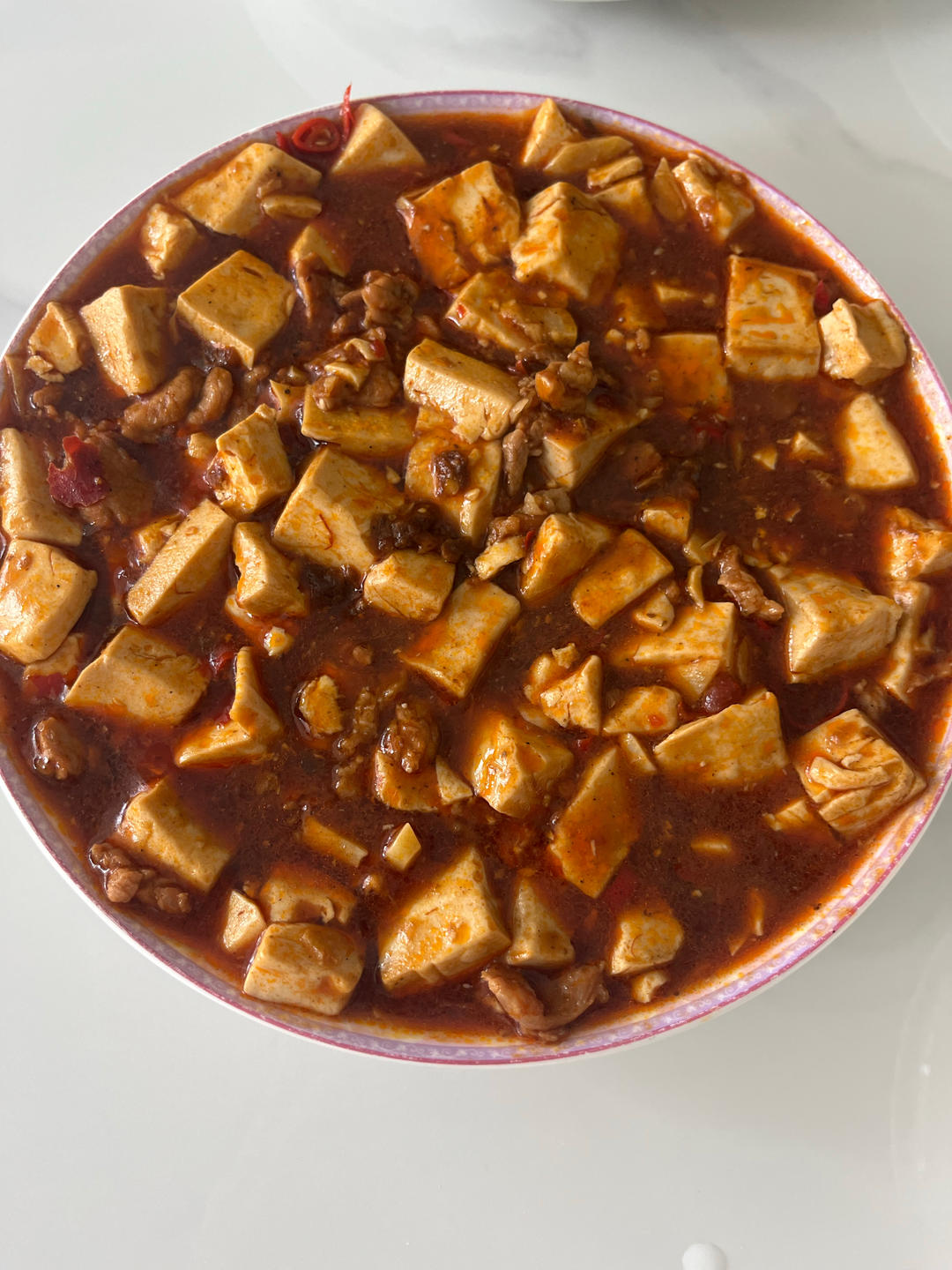 简单易学的下饭菜麻婆豆腐（素版）