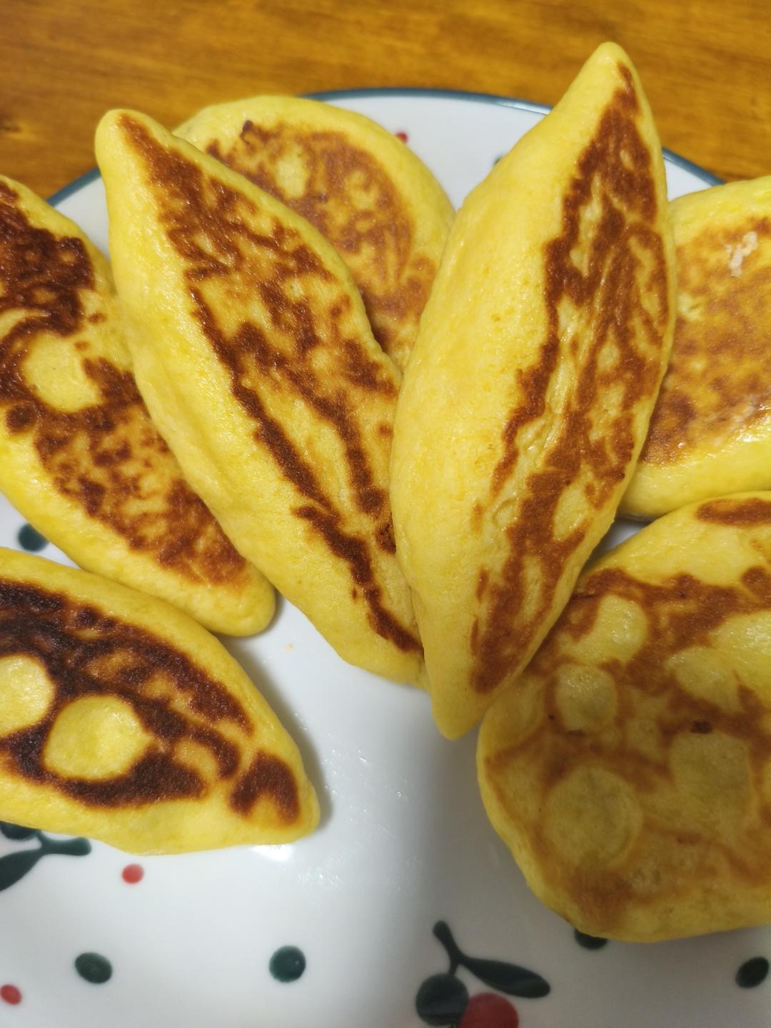 玉米面锅贴（一次发酵）