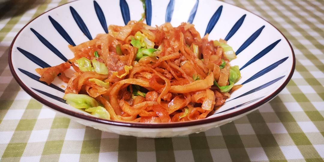 老北京素炒饼(肉炒饼)