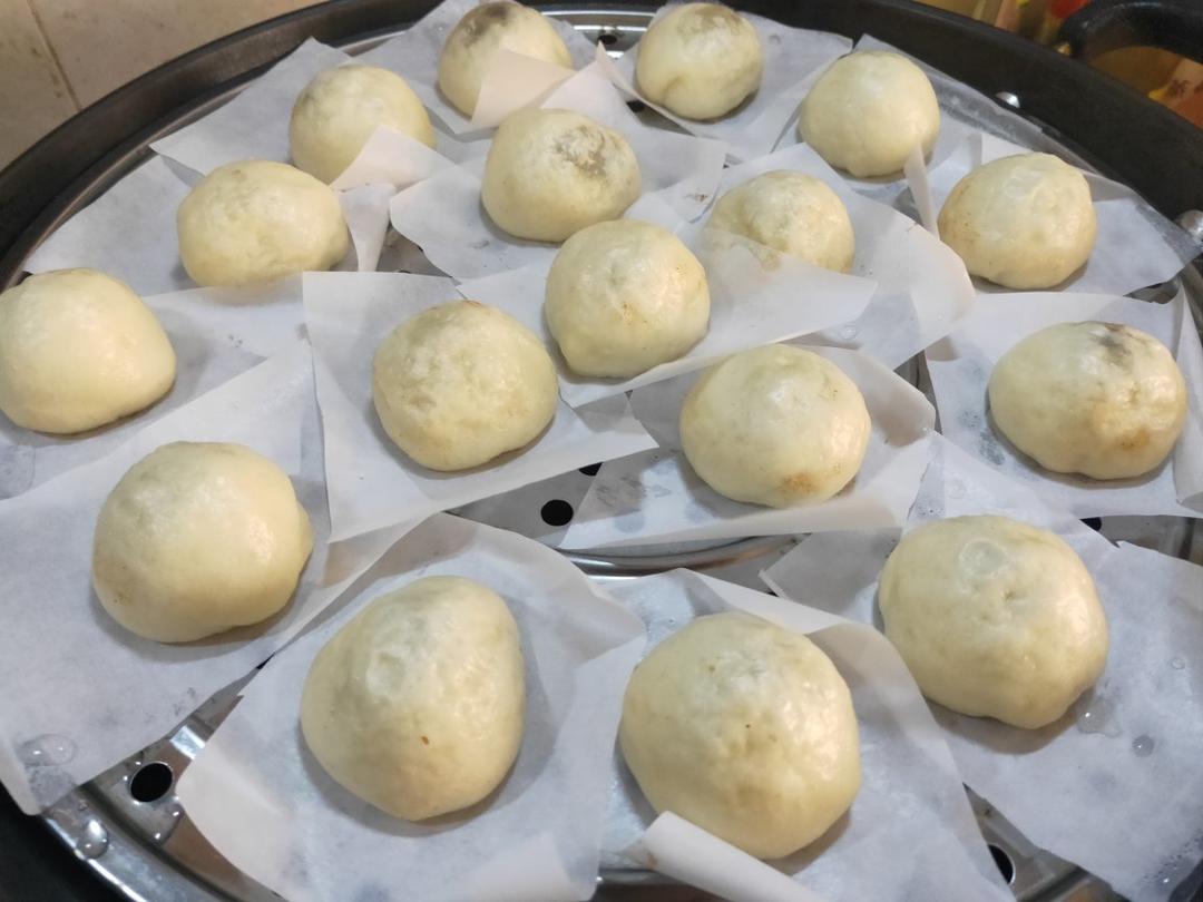 奶黄包（皮料制作）