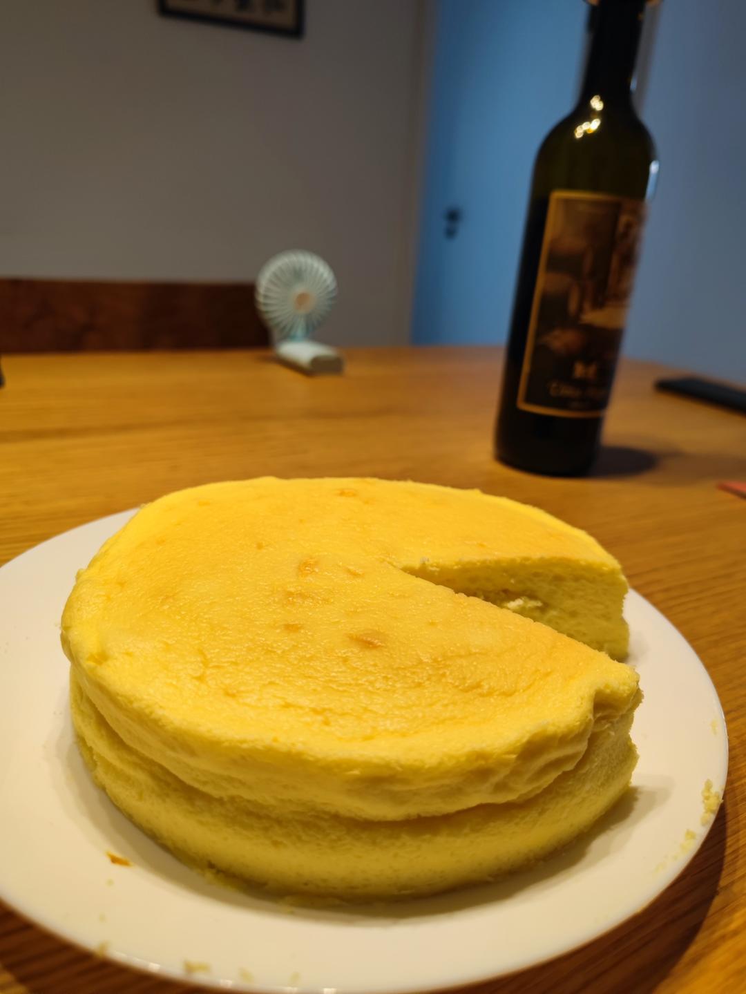 网红好利来半熟芝士蛋糕(低卡）轻乳酪蛋糕hanjuku cheese