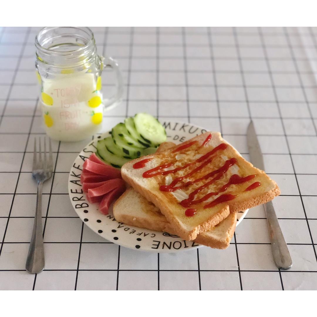 吐司煎蛋