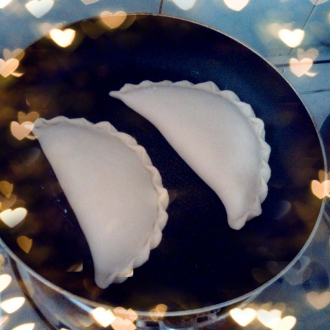 韭菜馅饼