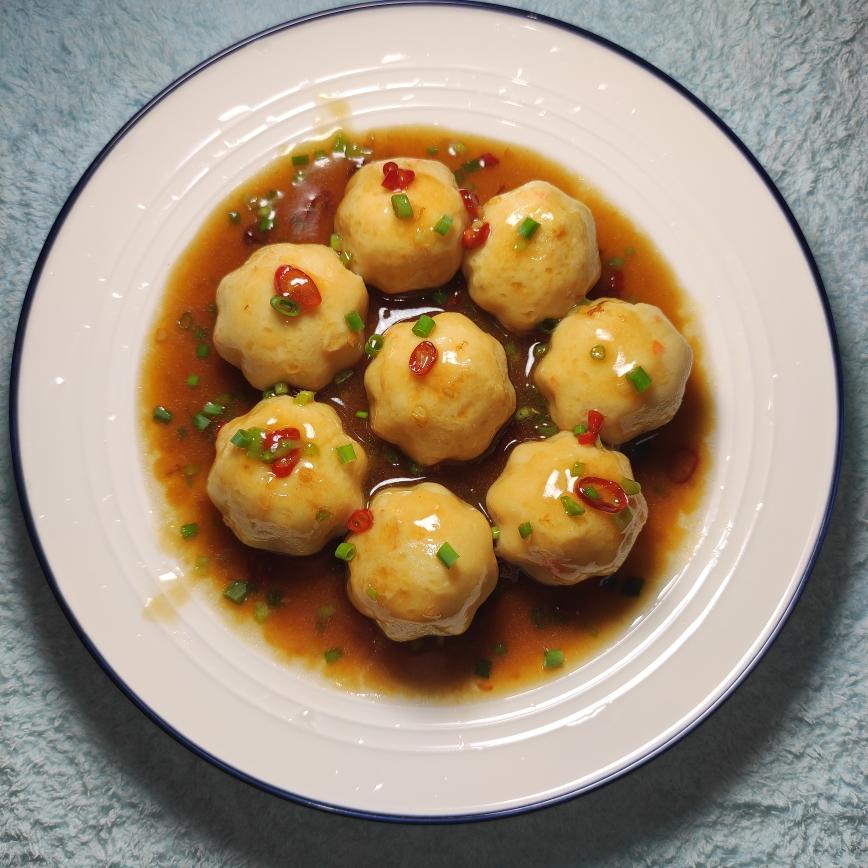 爆醬圓子的做法