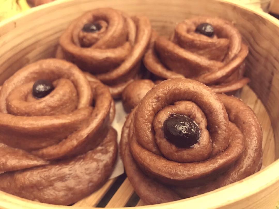 黄玫瑰馒头