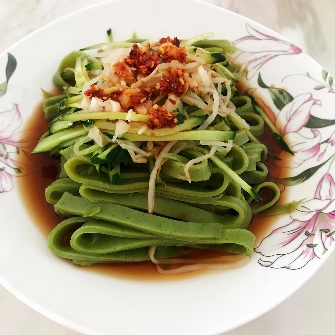 菠菜凉皮（简易版）