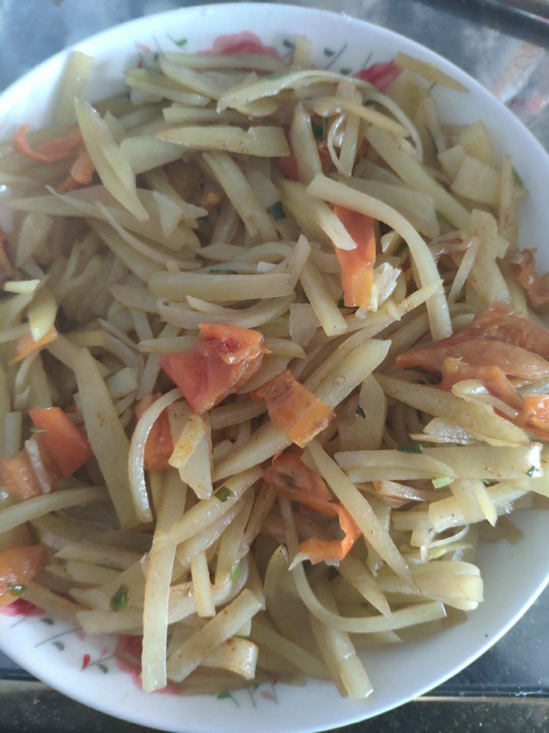 醋溜土豆丝