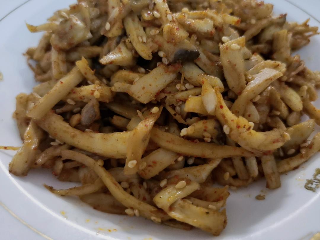 会上瘾的手撕杏鲍菇