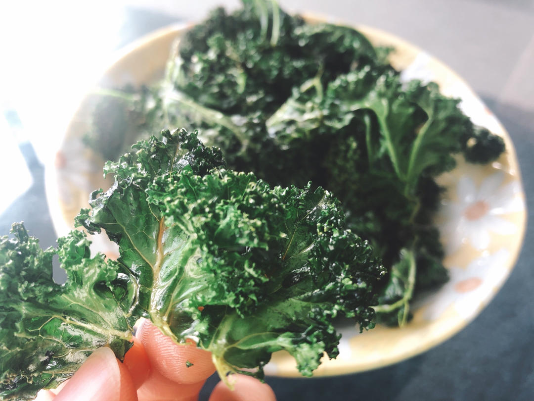 超级零食Kale chips羽衣甘蓝脆片