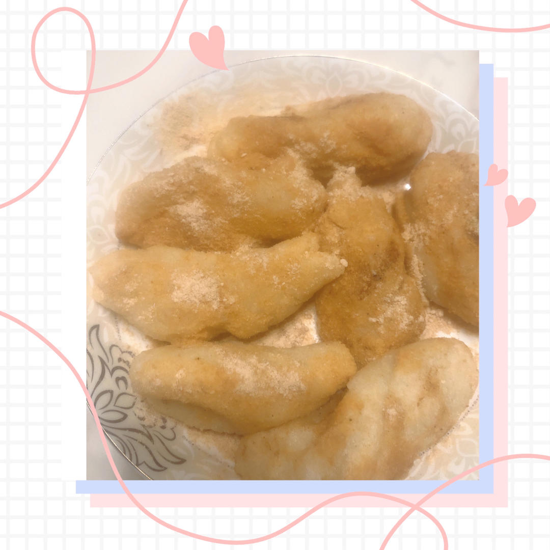 自制武汉小吃油炸酥饺