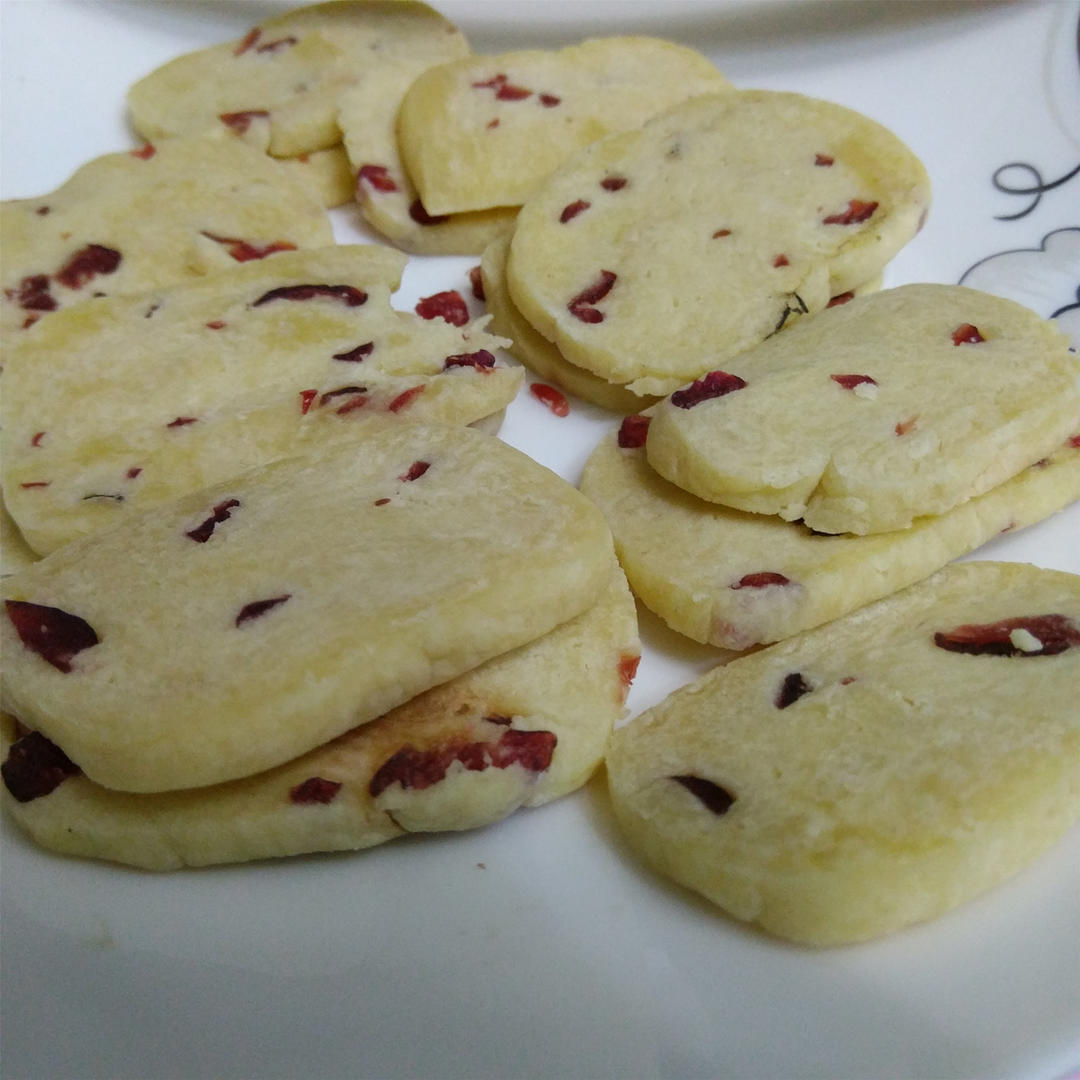 微波炉蔓越莓饼干