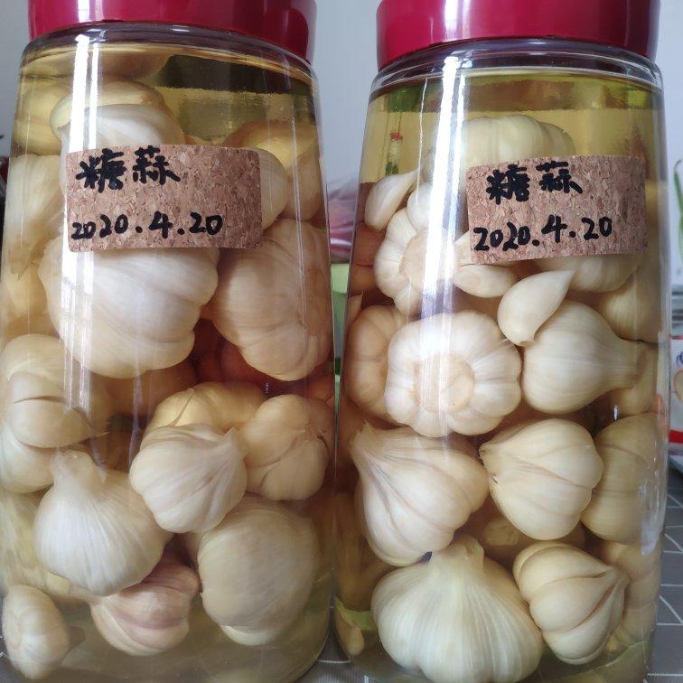 家庭版腌糖蒜
