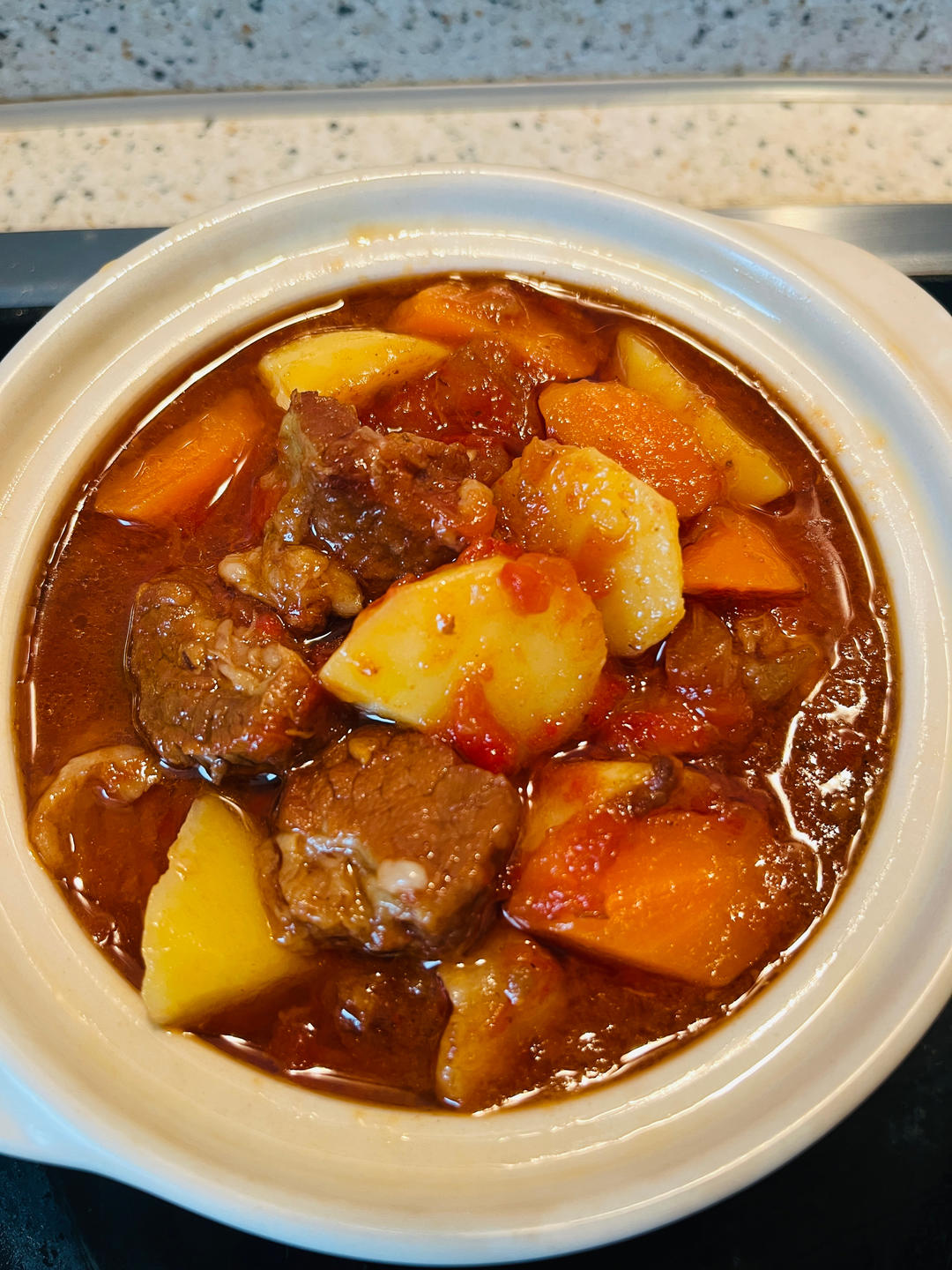 番茄土豆炖牛腩（高压锅版）