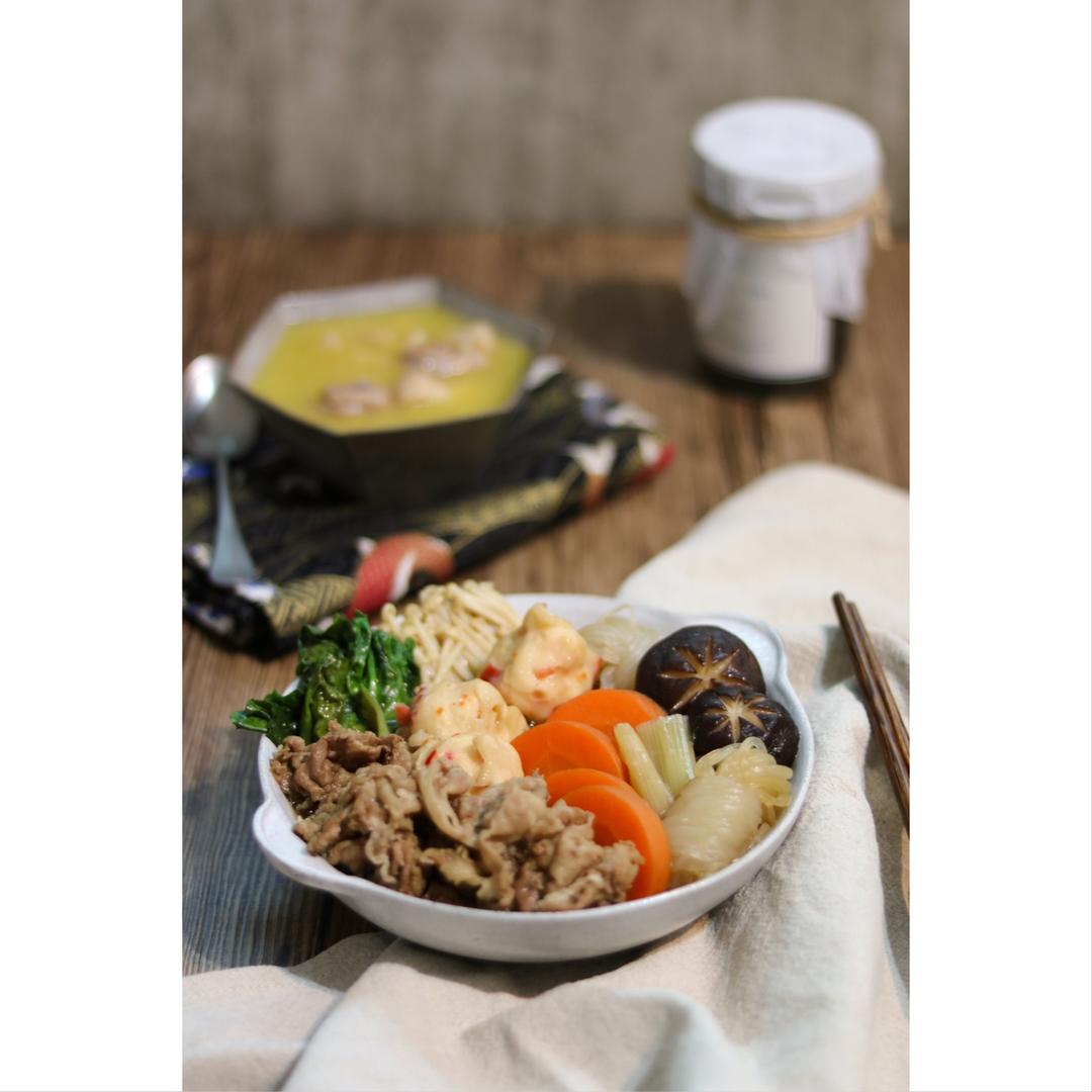 寿喜锅 日式牛肉锅 黄金调配比例