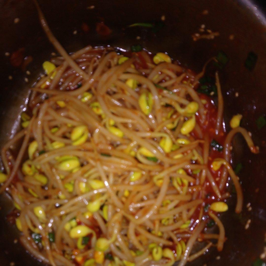 韩式凉拌豆芽