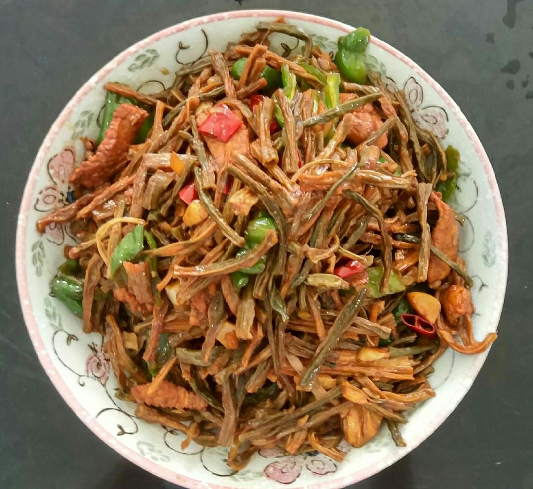 干豆角烧肉